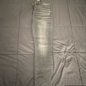 Loft Curvy High Rise Sculpt Jeggings in Light Grey Wash